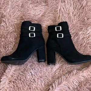 Black boots